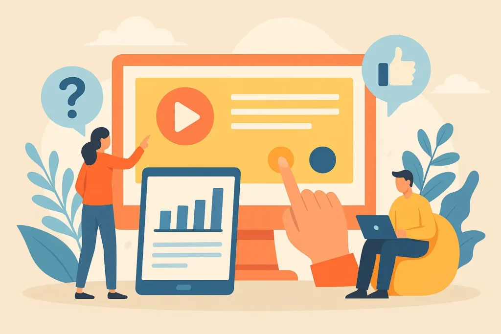 contenido interactivo en marketing digital moderno